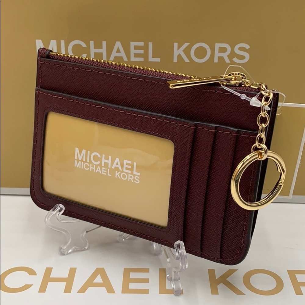 MICHAEL KORS JET SET TRAVEL SM TZ COINPOUCH W ID - Picture 10 of 16